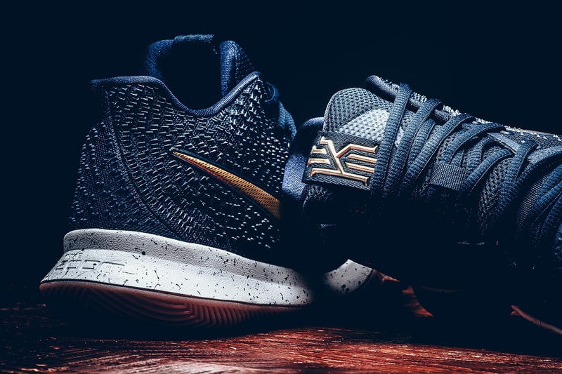 Nike Kyrie 3 Obsidian Metallic Gold Kyrie Irving Cleveland Cavaliers