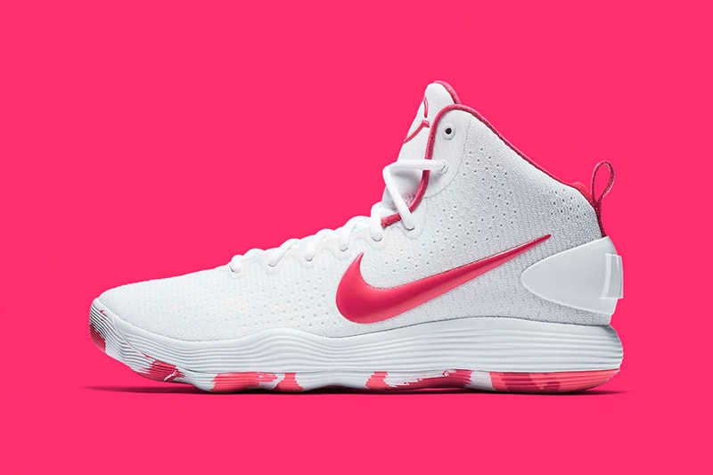 Nike React Hyperdunk "Kay Yow" 2017 Colorway Cancer Awareness Fund