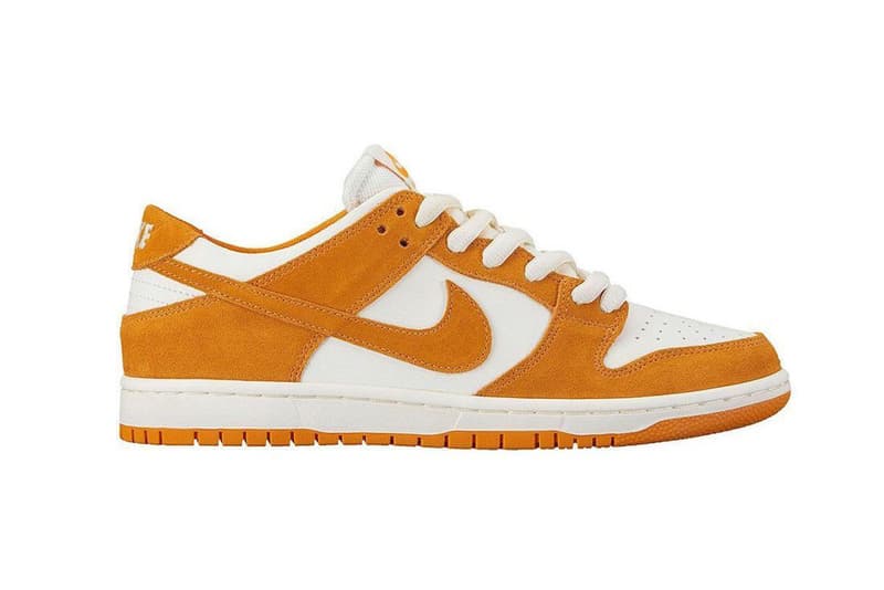 Nike SB Dunk Low Circuit Orange White Skateboarding