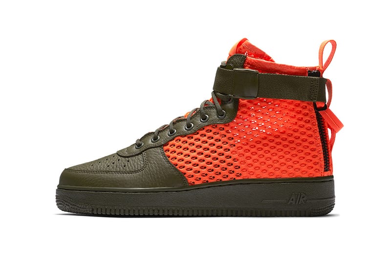 Nike's Latest SF-AF1 Mid Features Classic Colors Adorned With Prime Mesh Paneling