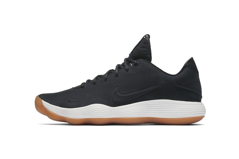 Nike Hyperdunk 2017 Low Lifestyle Leather Sneaker Footwear Shoe Black Sail Bone Gum