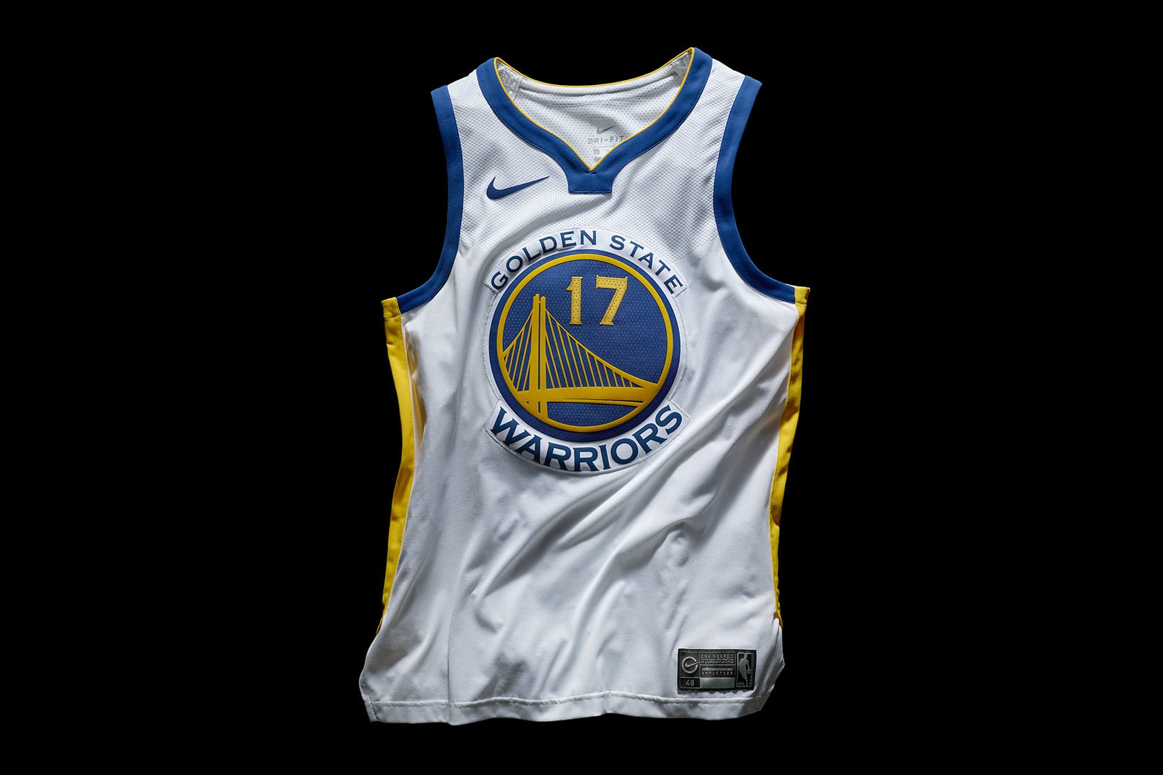 white and gold nba jersey