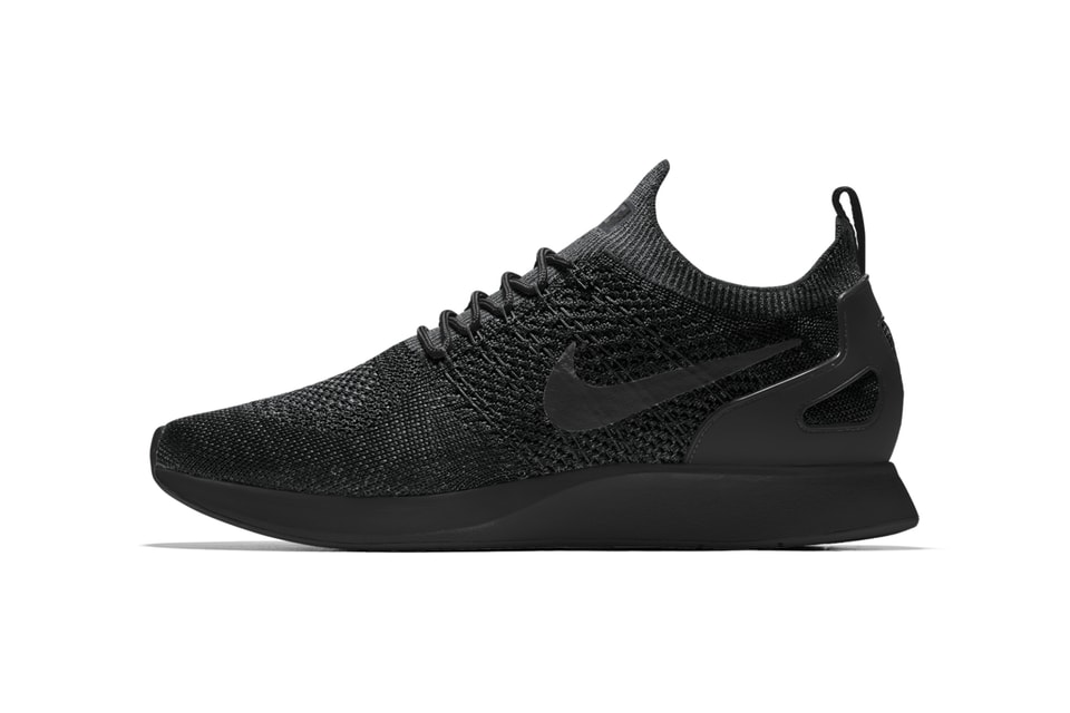 Nike flyknit mariah triple black Clearance