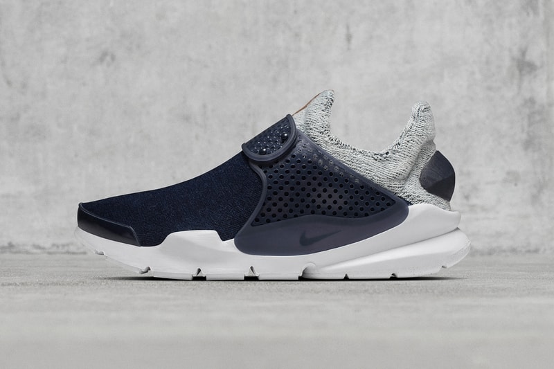 Loopwheeler NikeLab Sock Dart Air Force 1 Ultraforce Indigo Dyed Nike Japan blue Aizome nike sneakers shoes