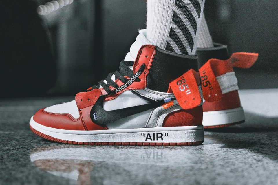 Jordan 1 off white chicago release date Clearance