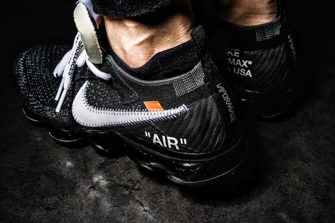 Off White X Nike Air Vapormax On Foot Look Hypebeast Off White X Nike Air Vapormax On Foot Look Hypebeast