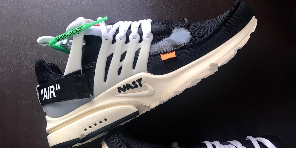 Virgil Abloh's OFF-WHITE x Nike Air Presto in “Wolf Grey” – PAUSE Online