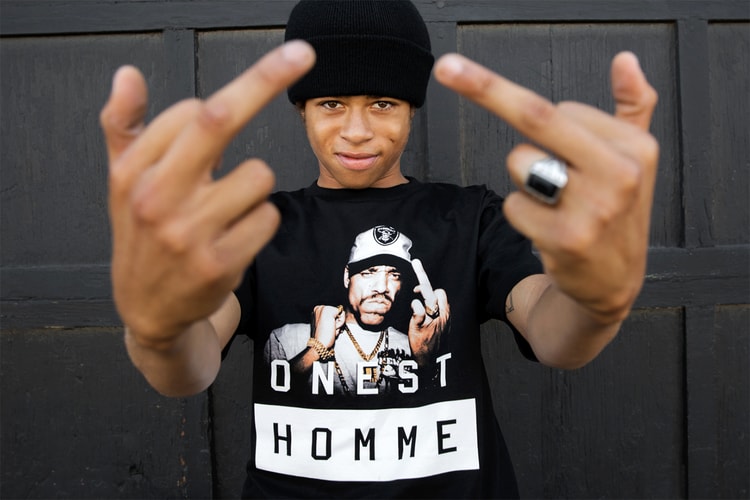 ONEST HOMME Celebrates Ice-Ts Debut Album 'Rhyme Pays' With Commemorative Shirt