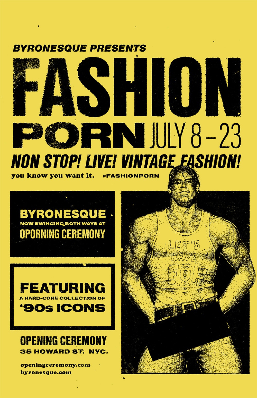 Byronesque Opening Ceremony Pop-Up Event