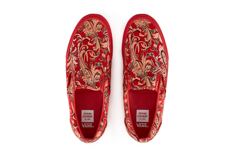 Opening Ceremony Vans Vault Classic Slip On LX Qi Pao Part 2