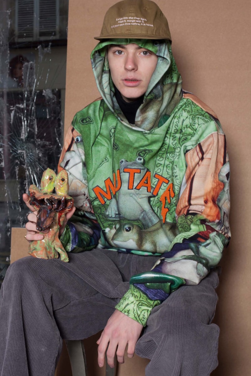 PAM 2017 Fall Winter FROGLIFE Lookbook Perks and Mini Collection Peter Sutherland frog 