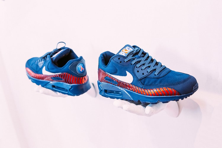 Paris Saint-Germain & Shoe Gallery Create Limited Edition Nike Air Max 90s