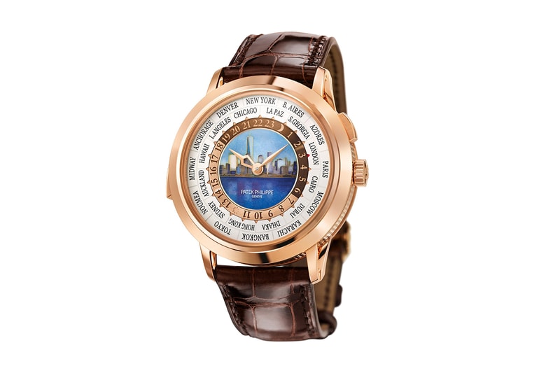 Patek Philippe Reference 5531R World Time Minute Repeater New York 2017 Special Edition Watch New York City Skyline