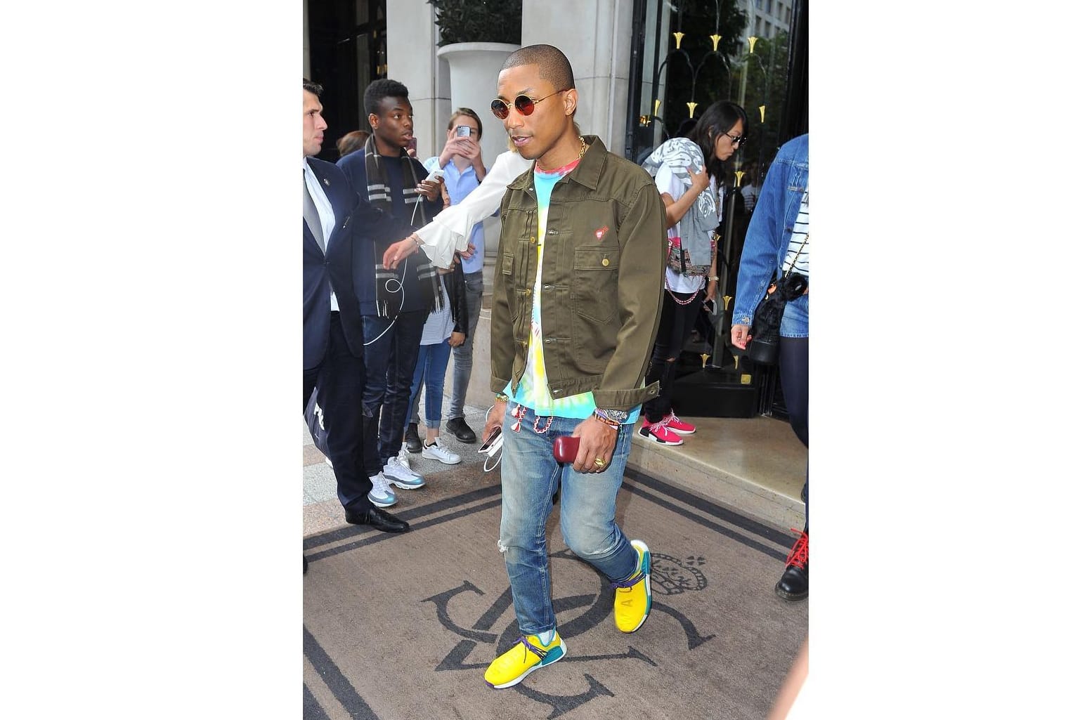 pharrell williams adidas outfit