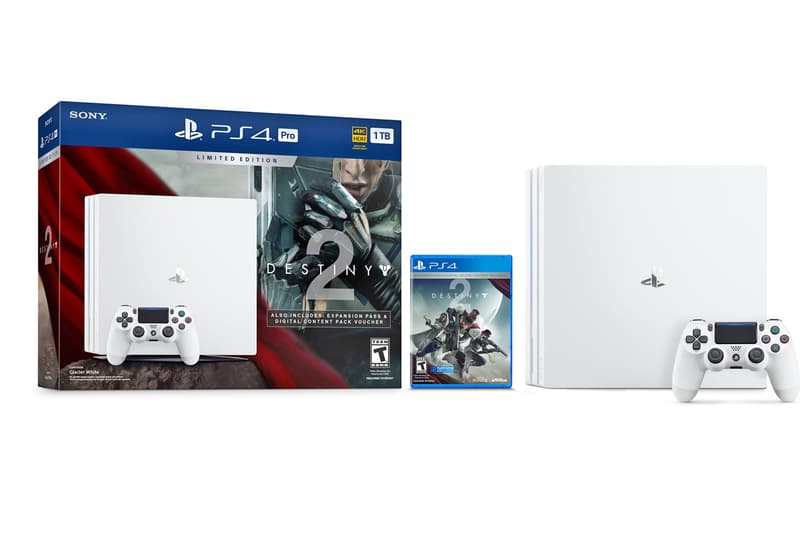 PS4 Pro Glacier White PS4 Pro Debut Destiny 2 Playstation 4 Pro