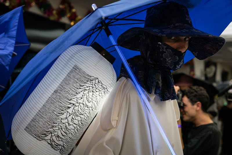 A Backstage View at Raf Simons' 'Blade Runner'-Inspired 2018 Spring/Summer Runway Show
