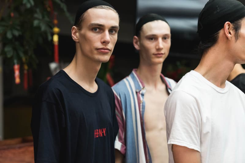 Raf Simons 2018 Spring Summer Runway Show Backstage New York Fashion Week Men's