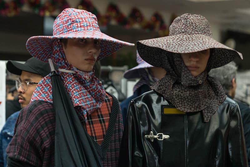 Raf Simons 2018 Spring Summer Runway Show Backstage New York Fashion Week Men's