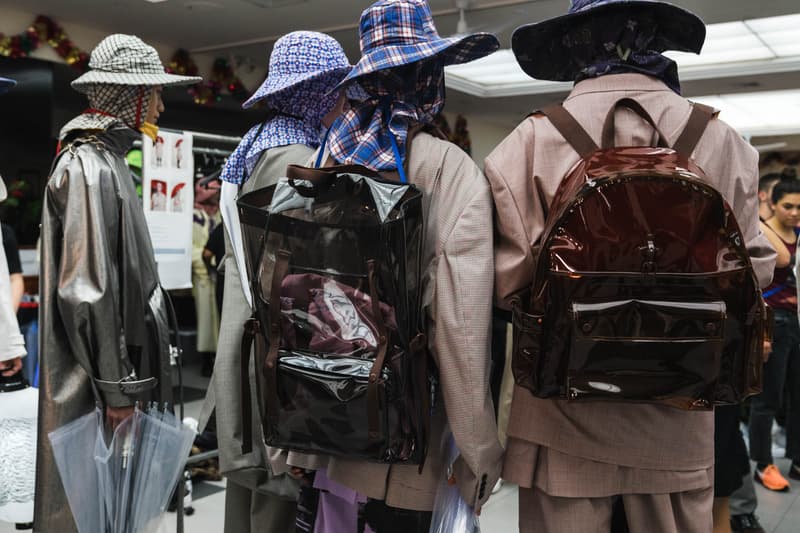 Raf Simons 2018 Spring Summer Runway Show Backstage New York Fashion Week Men's