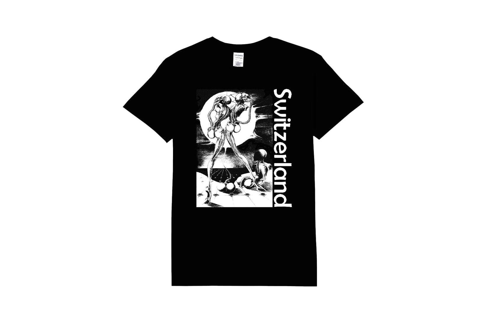 Rat Brain Tee Club Neutrality H.R. Giger T-Shirt Apparel Clothing