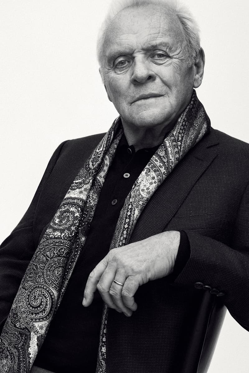 Sir Anthony Hopkins Brioni Campaign Nina-Maria Nitsche Italian Menswear Luxury Suiting Clothing Apparel Accessories Fashion