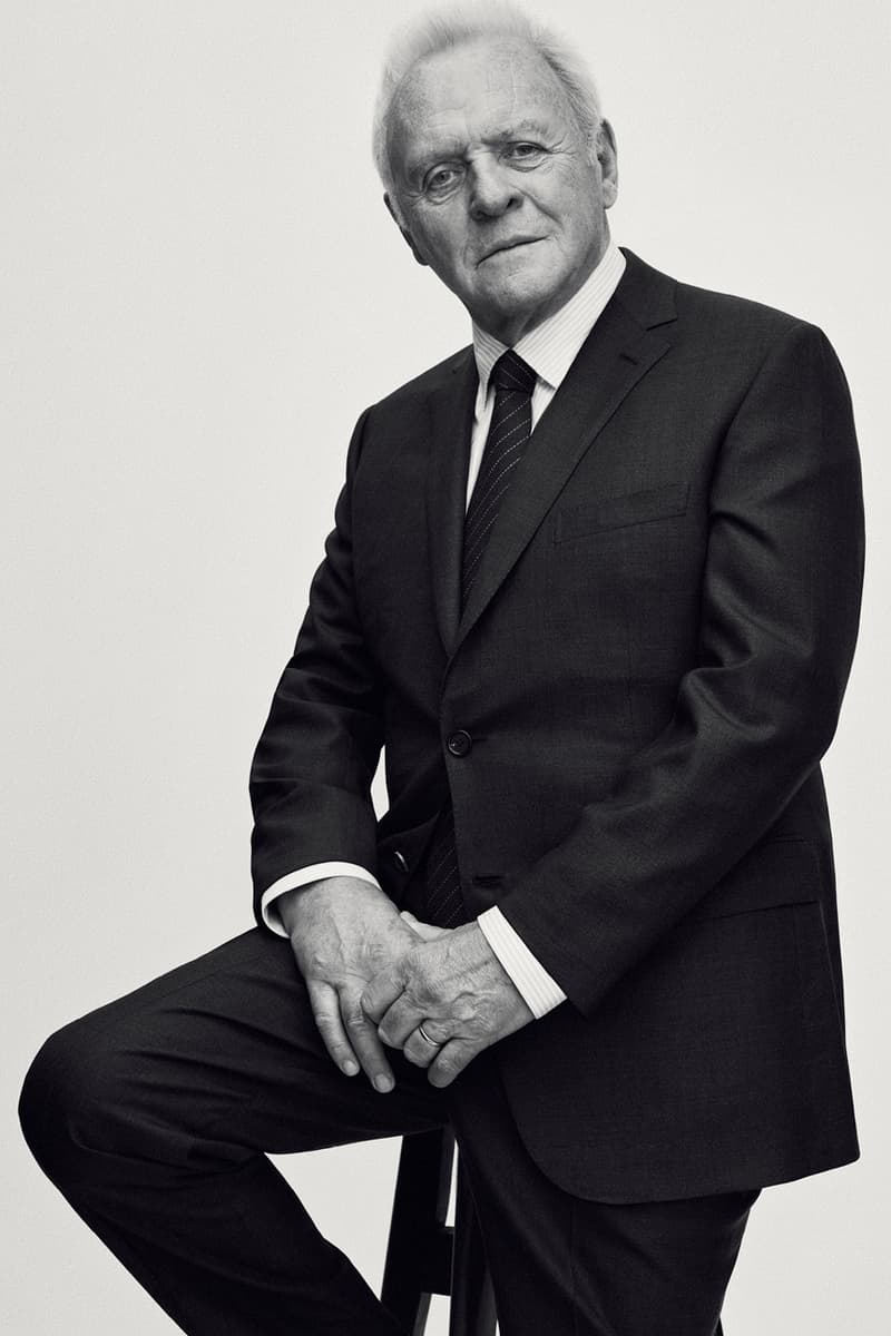Sir Anthony Hopkins Brioni Campaign Nina-Maria Nitsche Italian Menswear Luxury Suiting Clothing Apparel Accessories Fashion