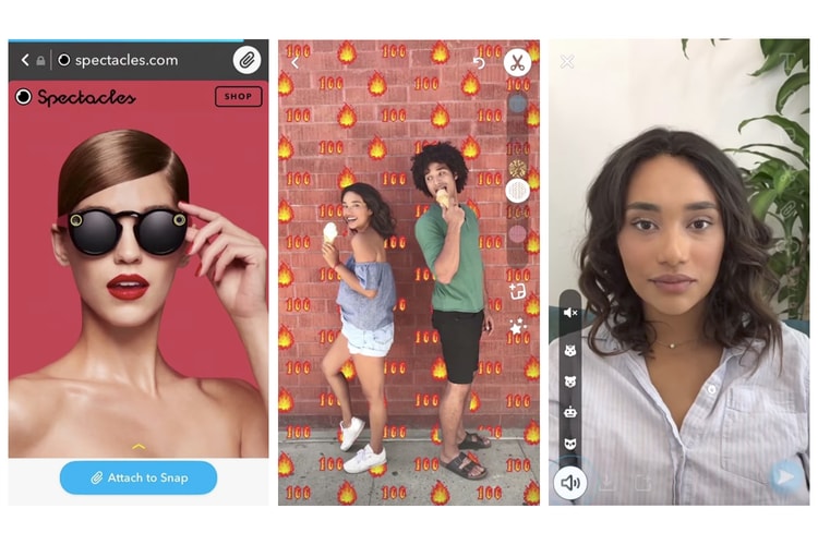 Snapchat Adds Links, Backdrops & Voice Filters