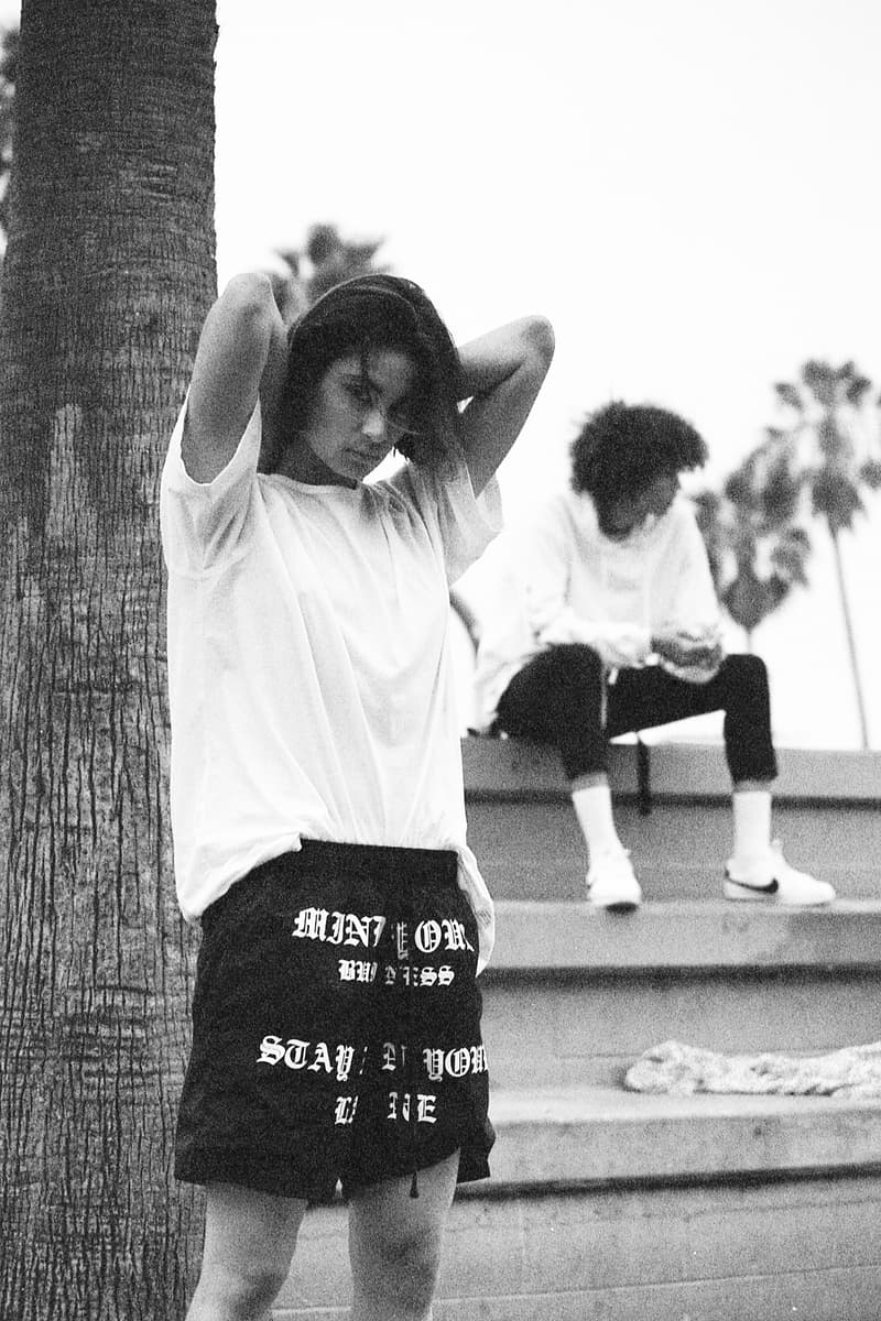 STAMPD Mind Your Business Capsule Collection summer 2017 stay in your lane lookbook