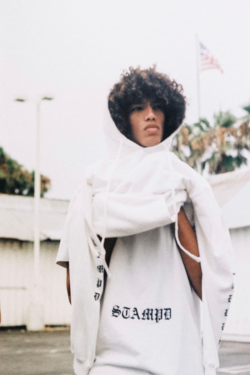 STAMPD Mind Your Business Capsule Collection summer 2017 stay in your lane lookbook