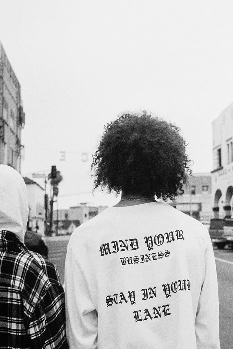 STAMPD Mind Your Business Capsule Collection summer 2017 stay in your lane lookbook