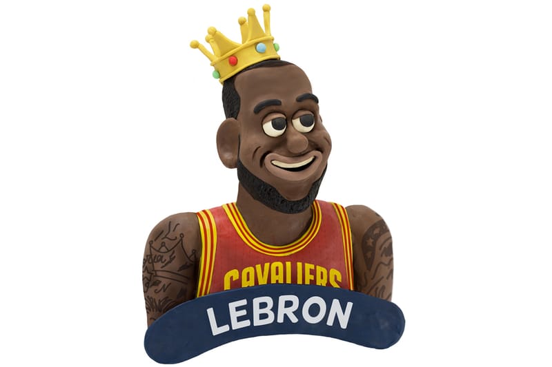 Check out Artist Stefano Colferai Sculpt and Bring to Life a Collection of NBA Stars and Mascots