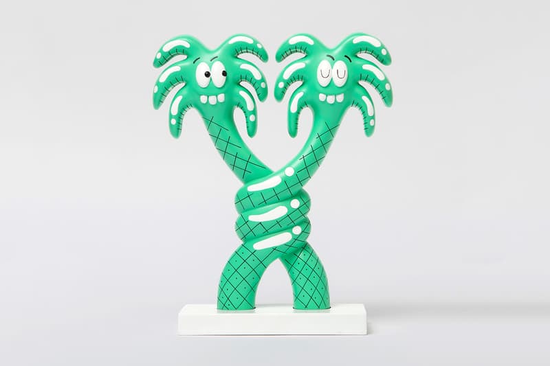 Steven Harrington Hello Mello Sculpture Palm Trees Art Design Strawberry Festival Shanghai Expo Park 11 Inch 2017 July 21 Release Date Info