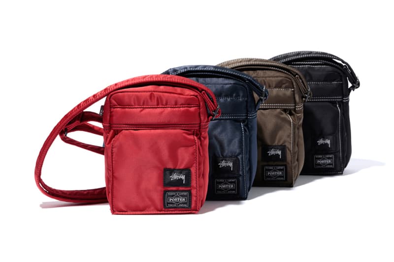 Stussy Porter 2017 Summer Collection Bags Duffle Waist Hip Mini Shoulder Wallet Navy Black Pink Red White Brown Blue