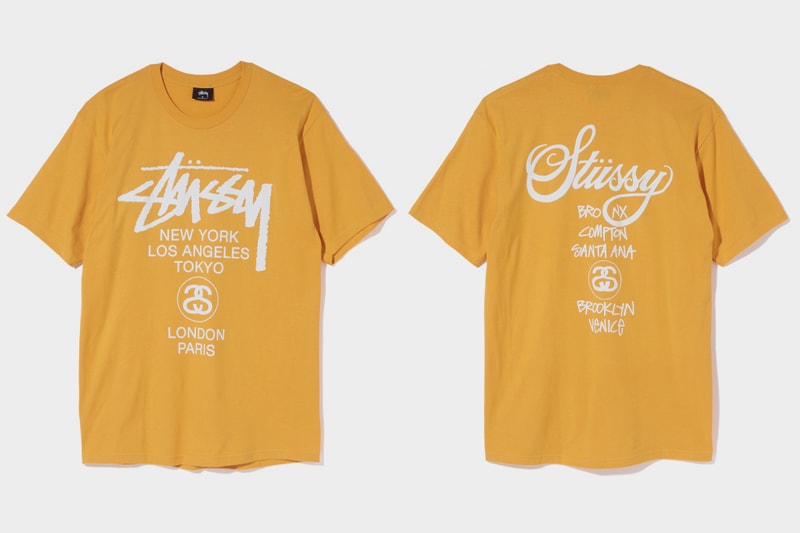 Stussy World Tour T-Shirts