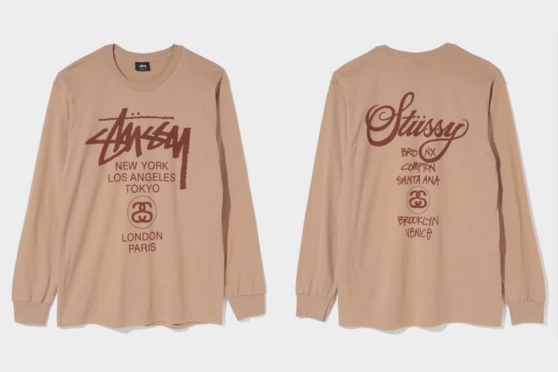 Stussy World Tour T-Shirts