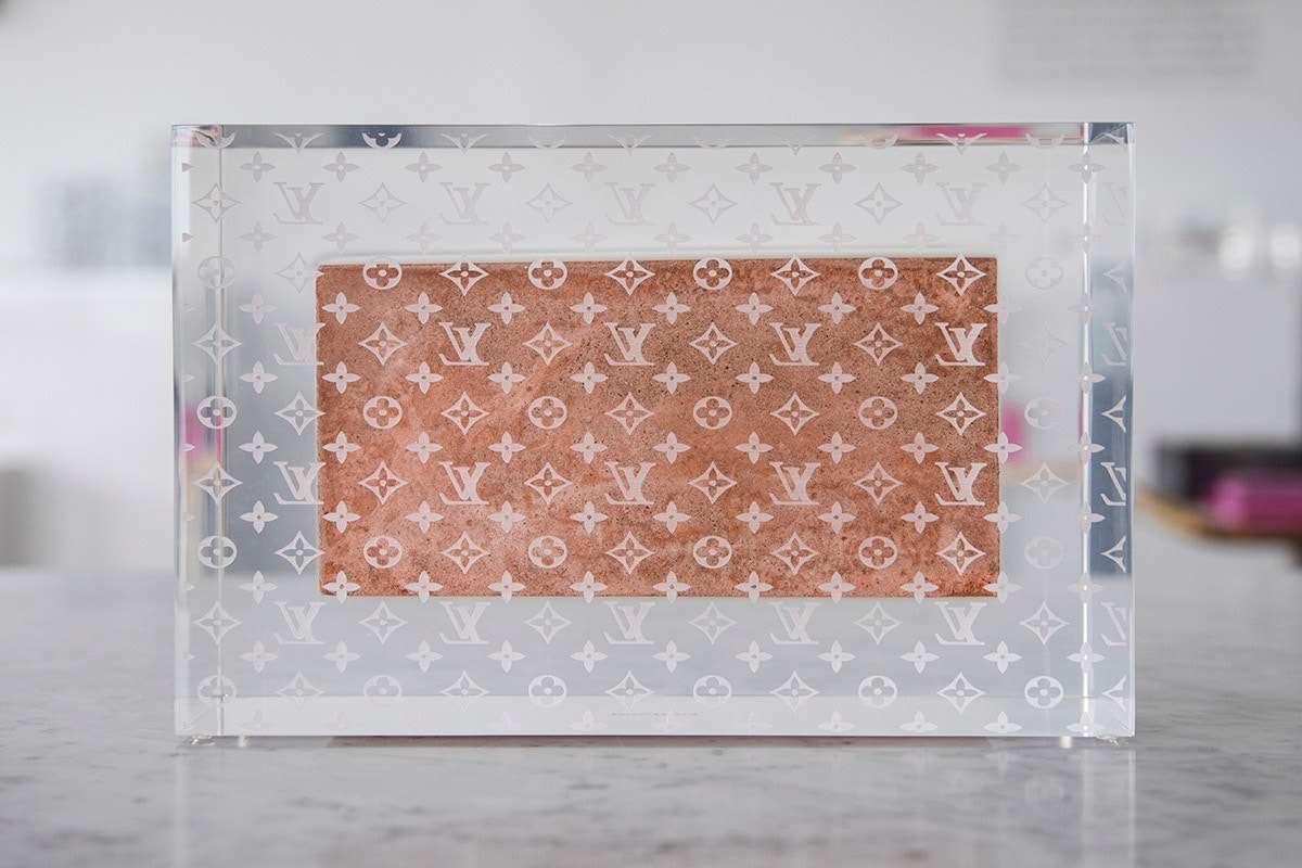 Png Transparent I Re-made The Louis Vuitton Box Logo - Supreme Lv