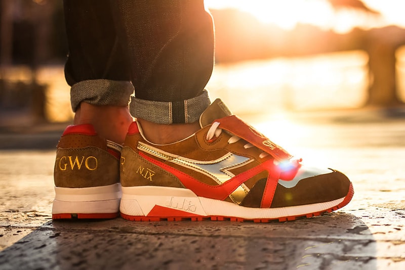 The Goodwill Out x Diadora "Rise & Fall of the Roman Empire" SQPR N9000 rome sneakers shoes
