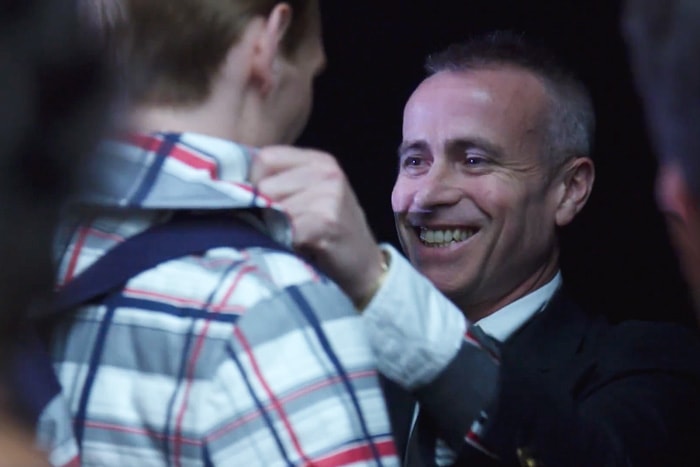 Go Behind the Scenes of Thom Browne's 2018 Spring/Summer Moncler Gamme Bleu Presentation