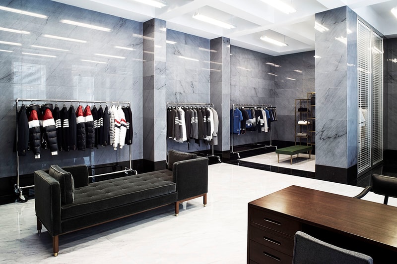 Thom Browne London Store Retail Design Architecture Fashion Apparel Clothing Luxury Mayfair District