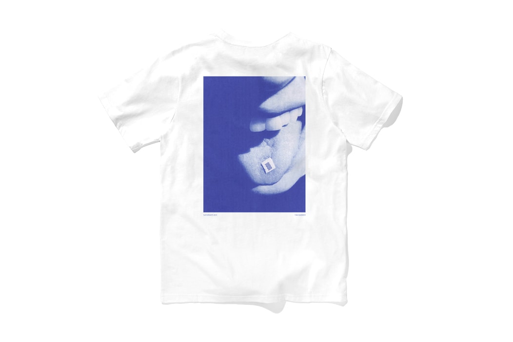 Tim Barber Saturdays NYC 2017 Summer T Shirt Collaboration July White Blue Long Short Sleeve