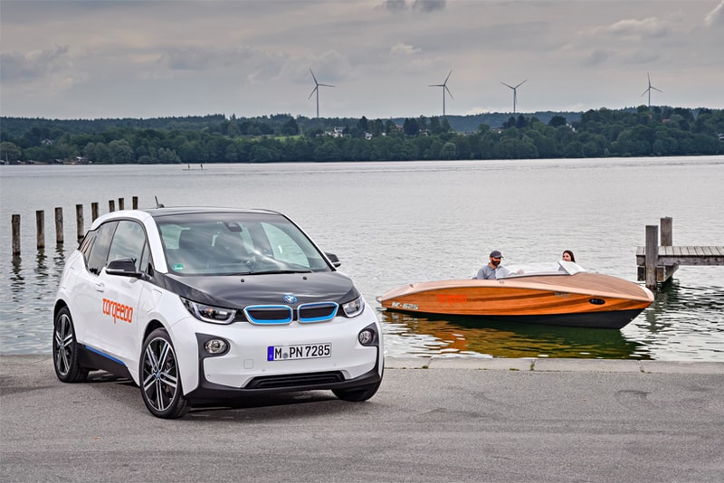 Torqeedo BMW i Battery Technology Electric Boat i3