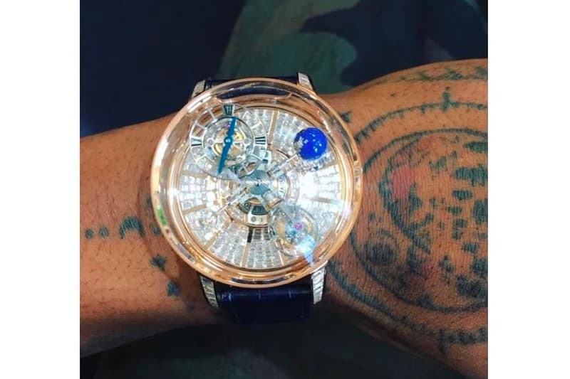 Travis Scott S 1 000 000 Usd Jacob Co Watch Hypebeast