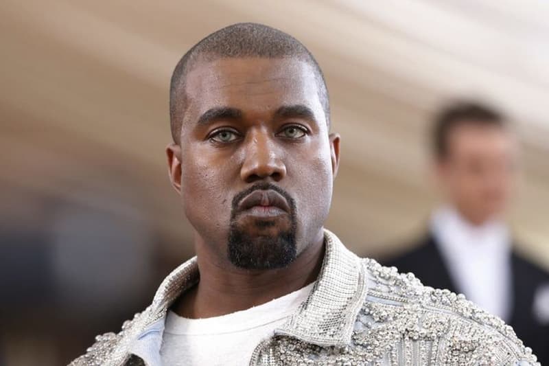 Kanye West Contacts Blonde Hair