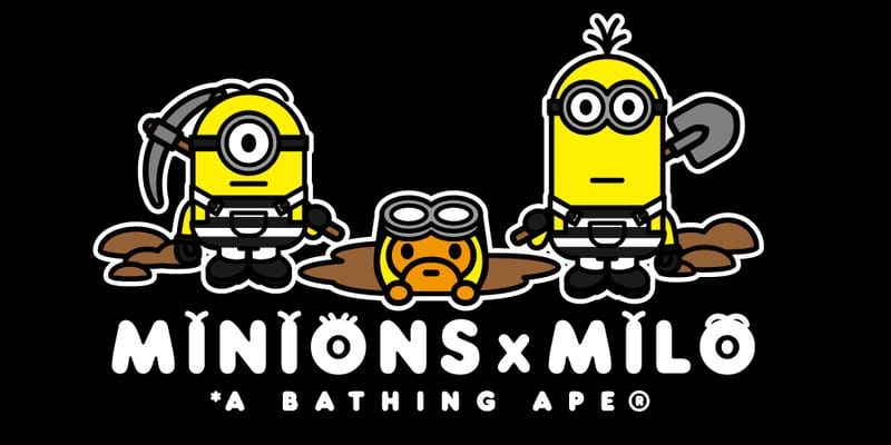 minion bape hoodie