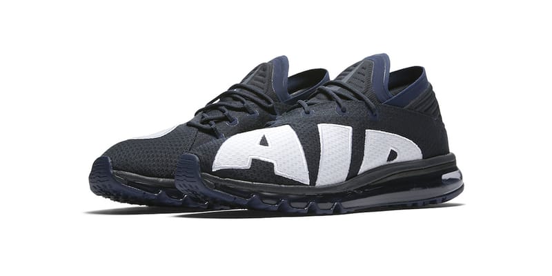 nike air max flair navy blue