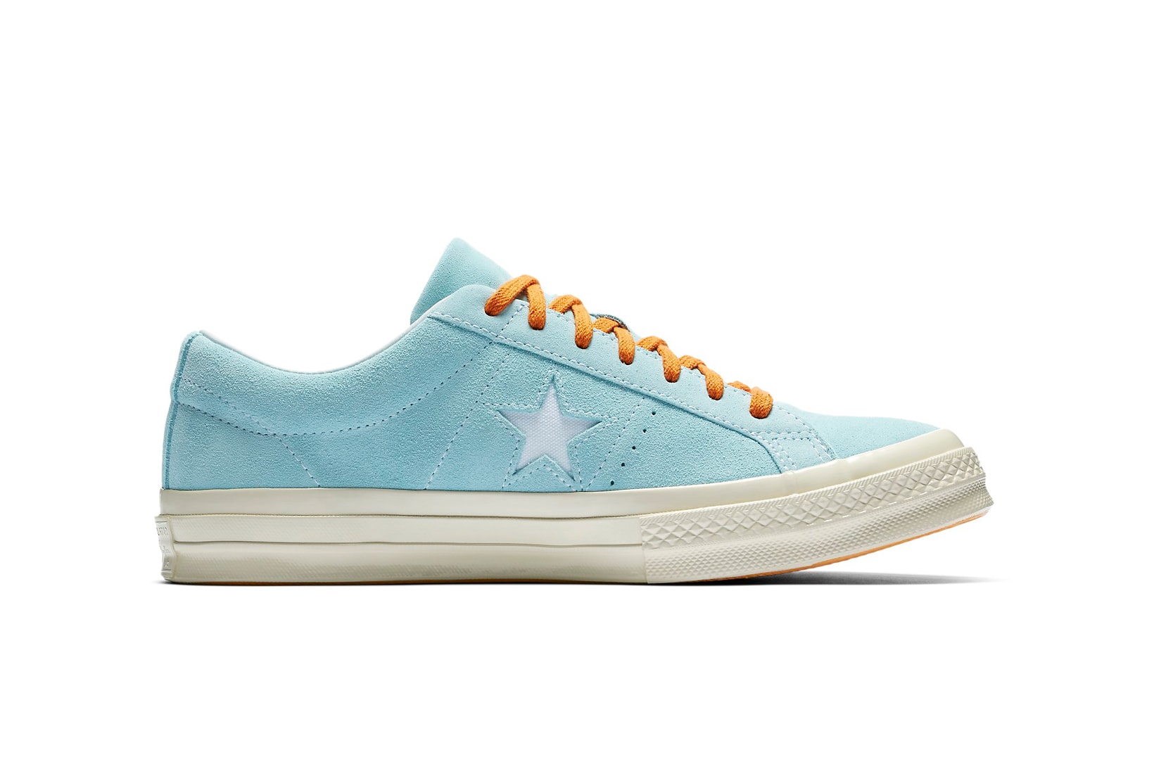 Tyler the Creator Converse One Star Clearwater White