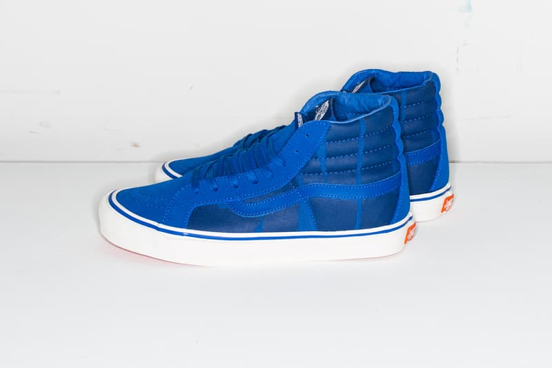 UNDEFEATED Vans Sk8 Hi OG LX Safety Orange Desert Khaki Dodger Blue Jet Black