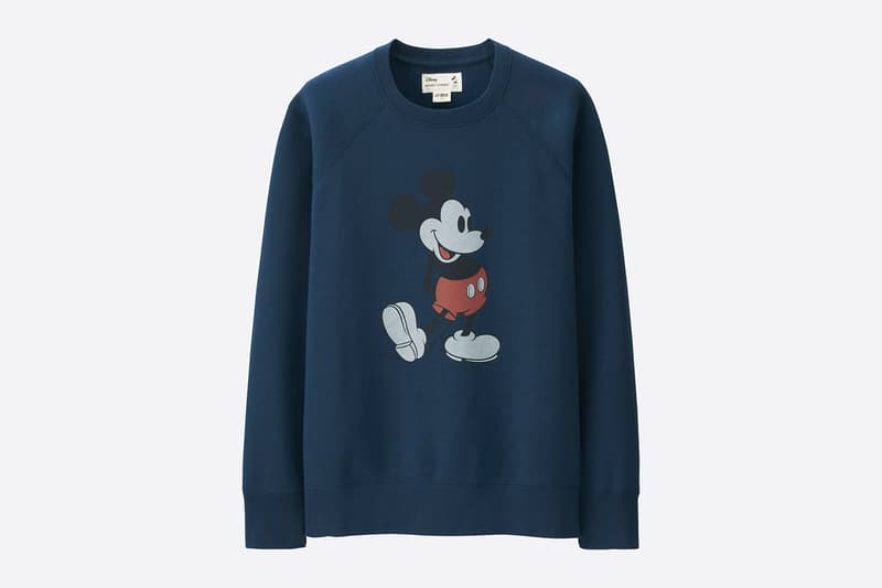 Disney Uniqlo 2017 Collection Mickey Mouse Crewnecks