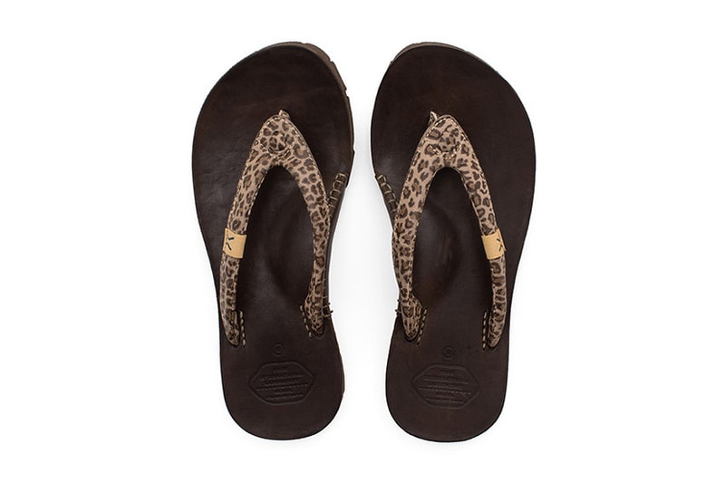 visvim Lama Sandal Folk Leopard Flip Flops 2017 Summer Hiroki Nakamura Japan