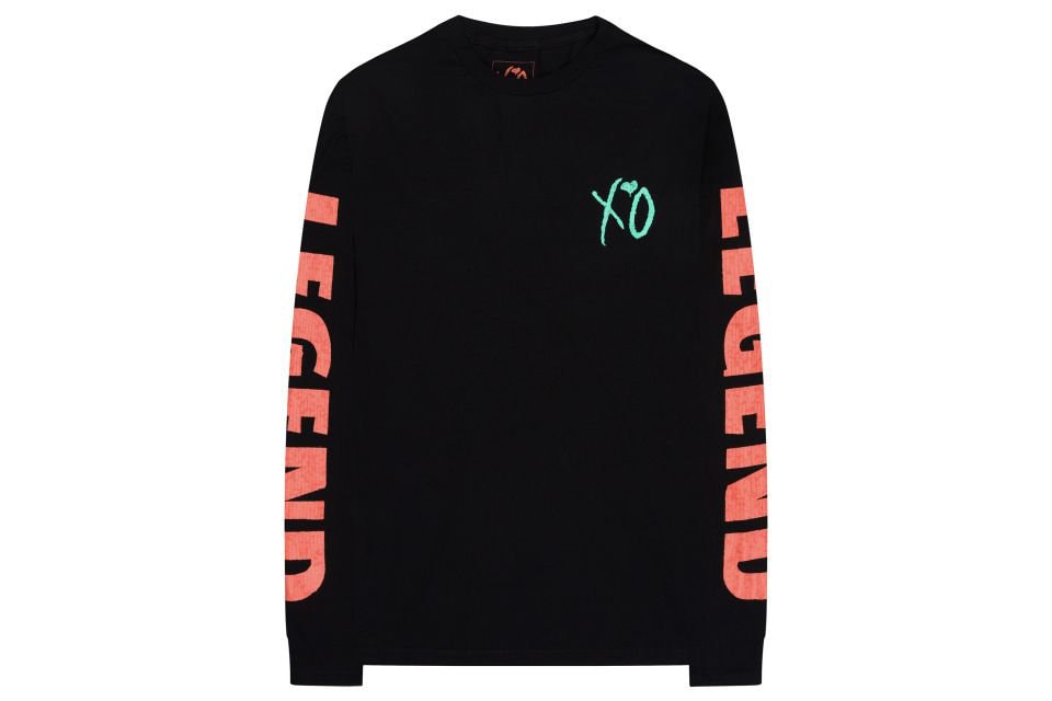 The Weeknd Starboy Xo Hoodie, Concert Merch, Tour Clothing, (White-Print)